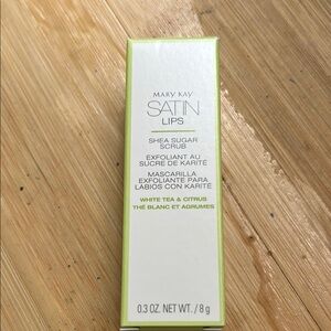 Mary Kay White Green & citrus Satin Lip sugar scrub